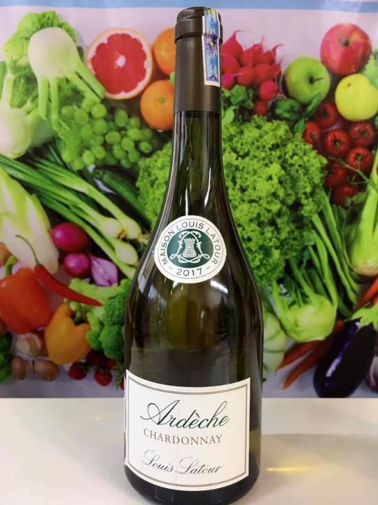 Rượu vang trắng Ardèche Chardonnay Louis Latour 750ml