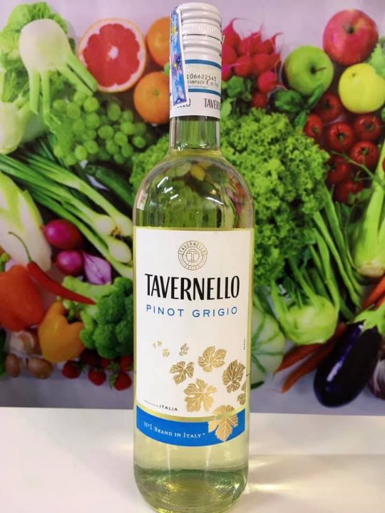 Rượu vang trắng Tavernello Pinot Grigio Delle Venezie 750ml