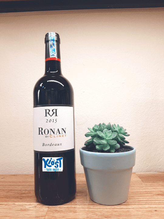 Red Ronan By Clinet, Bordeaux (by Chateau Clinet, Pomerol) 2015