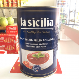 Cà chua lột vỏ nghiền nhuyễn La Sicilia – 4.1kg